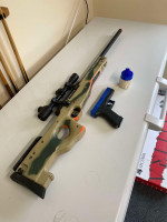 Sniper and glock - Used airsoft equipment