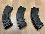 GHK GKM AK GBBR Gas Magazines - Used airsoft equipment