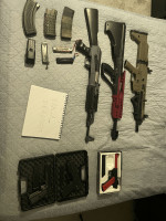 3 Rifles, 3 pistols & More - Used airsoft equipment