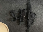 Black battle belt + chest rig - Used airsoft equipment