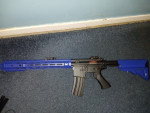 Two Tone Blue Airsoft M4 AEG - Used airsoft equipment