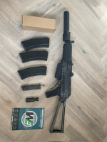 WE HPA AK74u Blowback Bundle - Used airsoft equipment