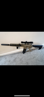 Tippman recon 14.5” (upgraded) - Used airsoft equipment