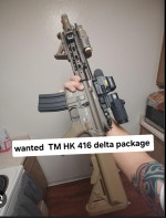 Wanted TM HK416 package - Used airsoft equipment