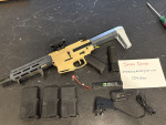 M904g Honey badger + 3 mags - Used airsoft equipment