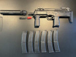 Marui MP7 GBB Bundle, Upgraded - Used airsoft equipment