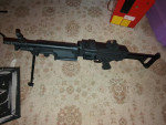 A&K M249  Polymer - Used airsoft equipment