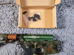 This has been sold - Used airsoft equipment