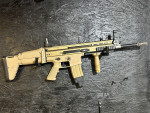 WE TECH SCAR L AEG plus extras - Used airsoft equipment