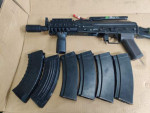 Cyma AK74SU - Mags + Battery - Used airsoft equipment