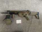 WE FN Scar H gbb with drum mag - Used airsoft equipment