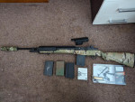 Marui M14 c/w GuarderFTK+Perun - Used airsoft equipment