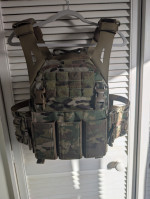 Warrior plate carrier - Used airsoft equipment