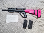 JG AU4G (AUG A3) AEG (Pink) - Used airsoft equipment