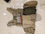 Body armour vest with filler - Used airsoft equipment