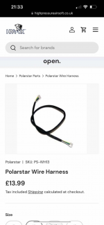 Fcu polarstar wire harness - Used airsoft equipment