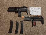 2 X WE SMG8 Boneyard GBB - Used airsoft equipment