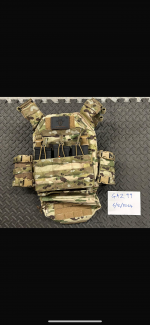 Warrior assault plate carrier - Used airsoft equipment