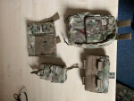 Various pouches - Used airsoft equipment