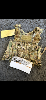 Crye avs chest rig with yoke - Used airsoft equipment