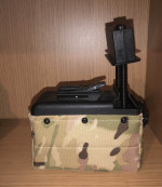 A&K M249 box mag - Used airsoft equipment