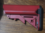 Crane stock M4, Red - Used airsoft equipment