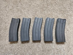 5x MWS Mags - Used airsoft equipment