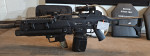 WE 999K G36 AEG LMG Build - Used airsoft equipment