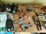 Parts and parts and parts - Used airsoft equipment