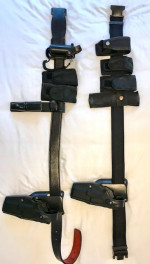 Two US style LEO belt rigs - Used airsoft equipment