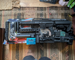 Upgraded SA-E05 with extras! - Used airsoft equipment