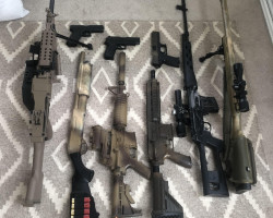 HUGE BUNDLE (Collection Only) - Used airsoft equipment