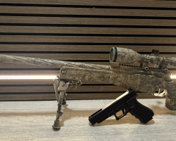 SSG96 Sniper & Glock - Used airsoft equipment