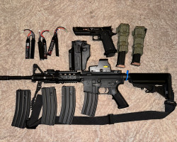 Toky marui m4 aeg and jw gbb p - Used airsoft equipment