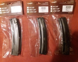 X2 MP5 high cap magazines - Used airsoft equipment