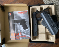 WE 1911 gbb, w/ nuprol holster - Used airsoft equipment