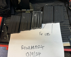 We XM177 20 round mags - Used airsoft equipment