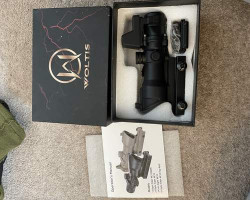 4x acog with backup red dot - Used airsoft equipment