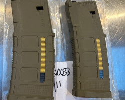 DE MWS Pmag x2 - Used airsoft equipment