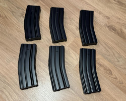 6x ICS CS4 Metal Mid-Cap Mags - Used airsoft equipment