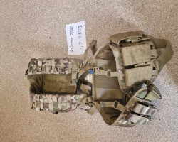 Military yoke with viper belt - Used airsoft equipment