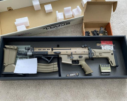 Tokyo Marui SCAR L + ACR STOCK - Used airsoft equipment