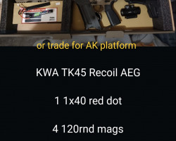 KWA tk45 - Used airsoft equipment