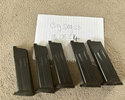 Nov mk23 mags x5 - Used airsoft equipment