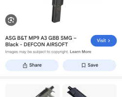 MP9 IDC ABOUT BRAND - Used airsoft equipment