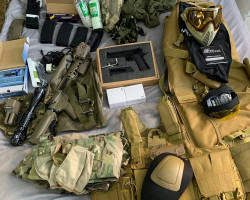 Full Airsoft Set - Used airsoft equipment