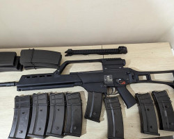 WE G36k GBB with 8 mags + NPAS - Used airsoft equipment