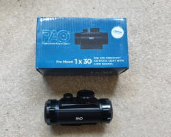 POA 1x30 RED/GREEN DOT SCOPE - Used airsoft equipment