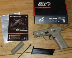 *NEW* ICS Alpha BLE GBB pistol - Used airsoft equipment