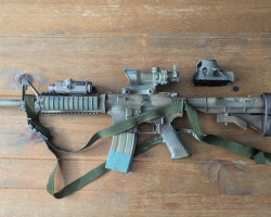 GHK L119A1 - M4 base GBB. - Used airsoft equipment